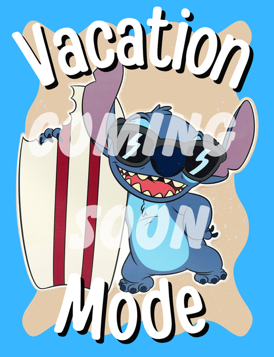 Vacation Mode Cruise Size Banner