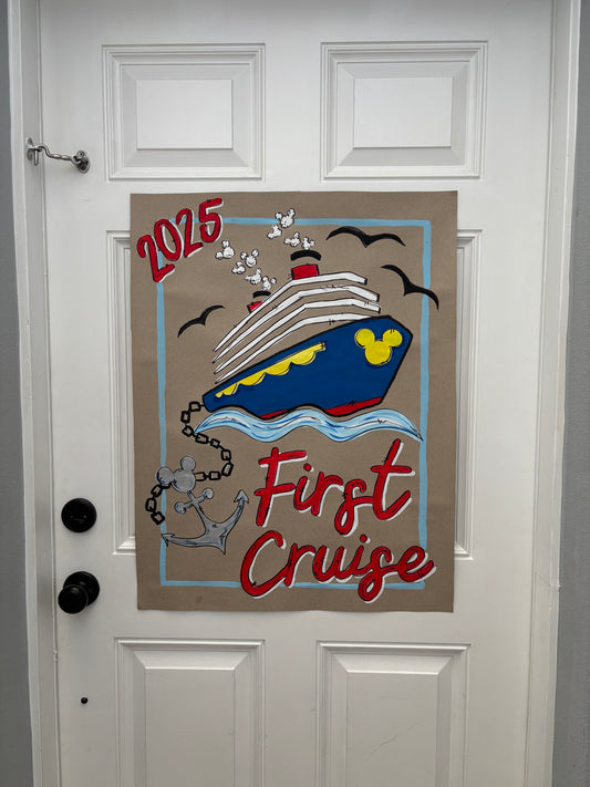 2025 Pre Made First Cruise Banner